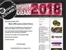 Tablet Screenshot of offroadscramble.de